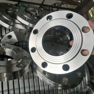 Custom Ansi B16.5 Gr2 Titanium Forged Flange pickling Surface