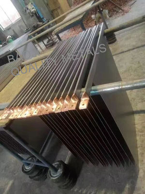 T2 Gr2 Square Titanium Copper Alloy Plate Electrode Material