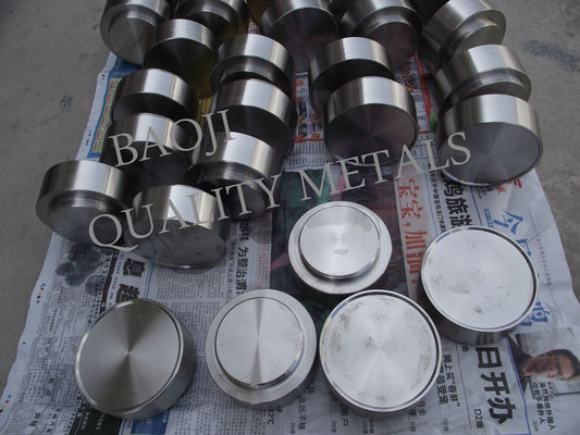 Diameter 95mm Metal Sputtering Target Grade 1 , Laser Memory Cnc Machining Titanium