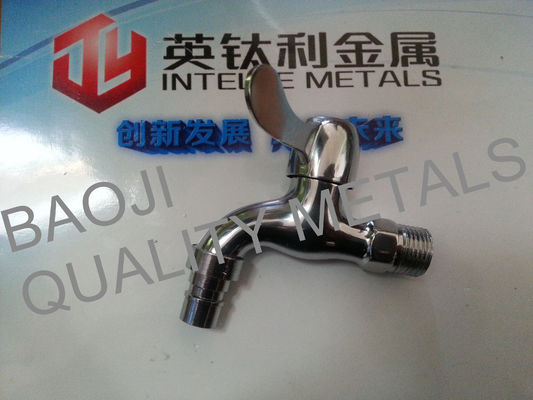 Ta1 Tc4 Cnc Milling Titanium Faucet  , Machined Titanium Parts Gr7 Material