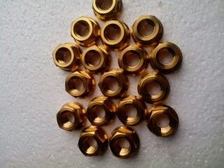 GR5 M10 Titanium Standard Parts Bolt CNC Machined For Sport Equipments