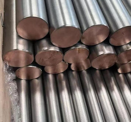 Alloy Material Titanium Clad Copper Bar For Electroplating Electrolysis