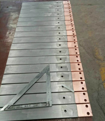 Superconductor Square Titanium Clad Copper Bar OEM Gr2 Material For Anode Hanging