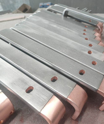 Square Titanium Clad Copper Bar For Electrowinning Electroplating Electrolysis