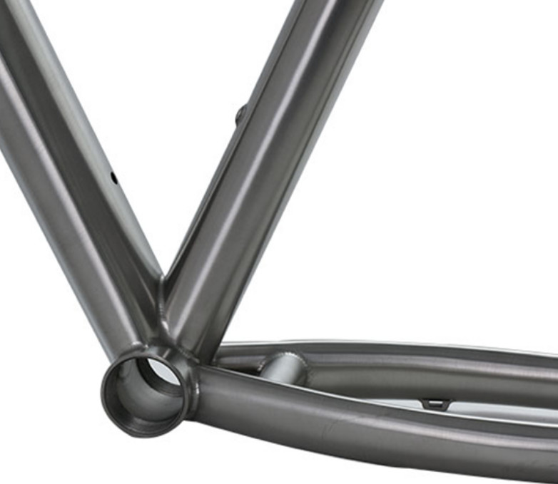 Gr.9 Welding Titanium Bike Frame , Mountain Titanium Bicycle Frame 1.5