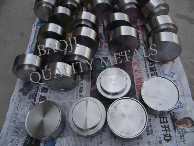 Diameter 95mm Metal Sputtering Target Grade 1 , Laser Memory Cnc Machining Titanium 1