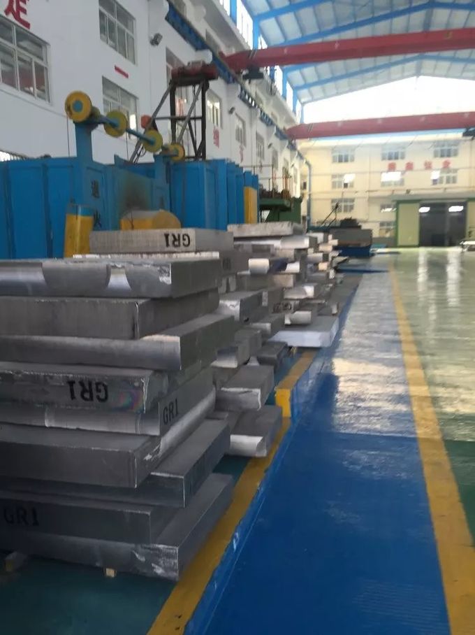 Cold Rolled Titanium Metal Plate Sheet GR1 GR2 GR3 GR5 ASTM B265 1