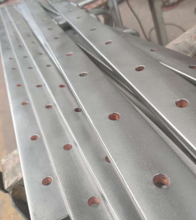 Square Titanium Clad Copper Bar For Electrowinning Electroplating Electrolysis 1