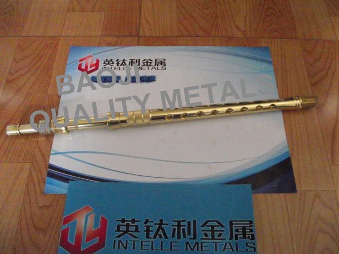 CNC Turning Motorcycle Titanium Parts OEM 64 Titanium Alloy Material 1